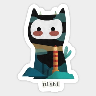 Night Creature Sticker